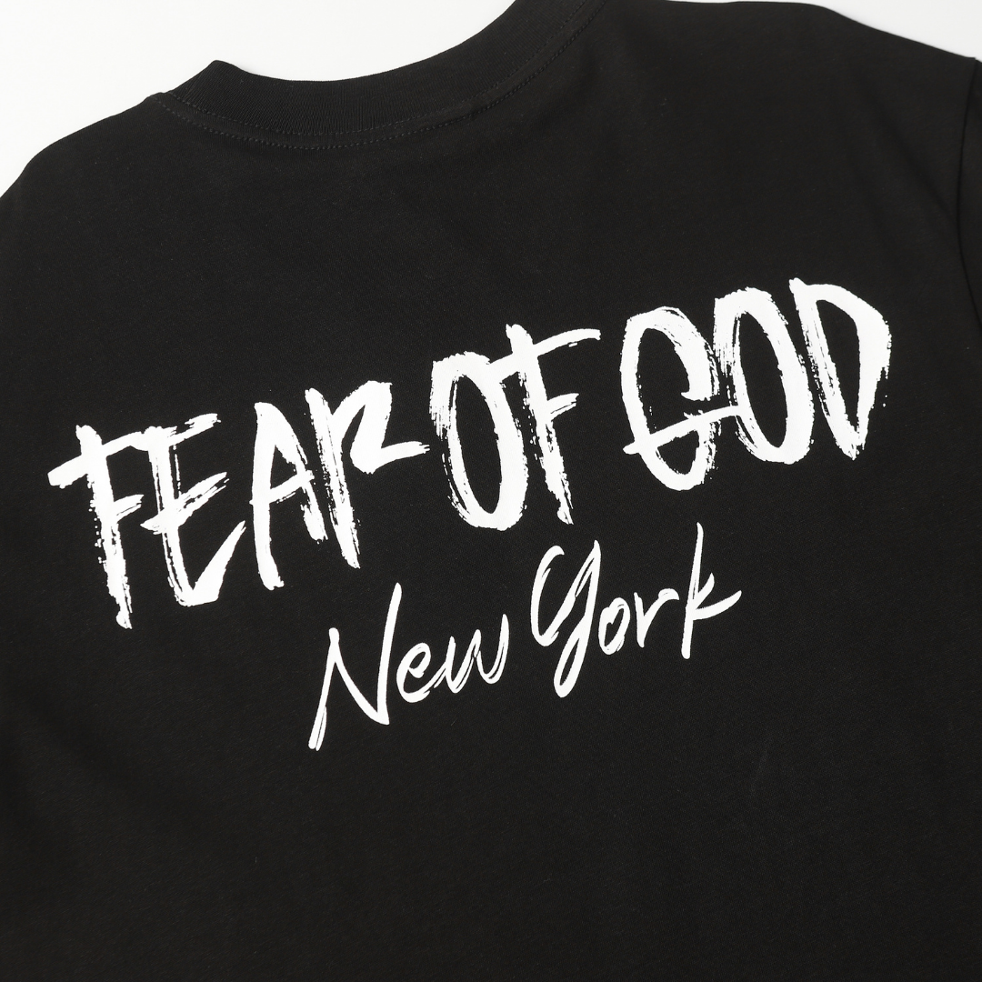 Essentials Fear of God New York T-Shirt – Premium Baumwolle Oversize Fit Herren