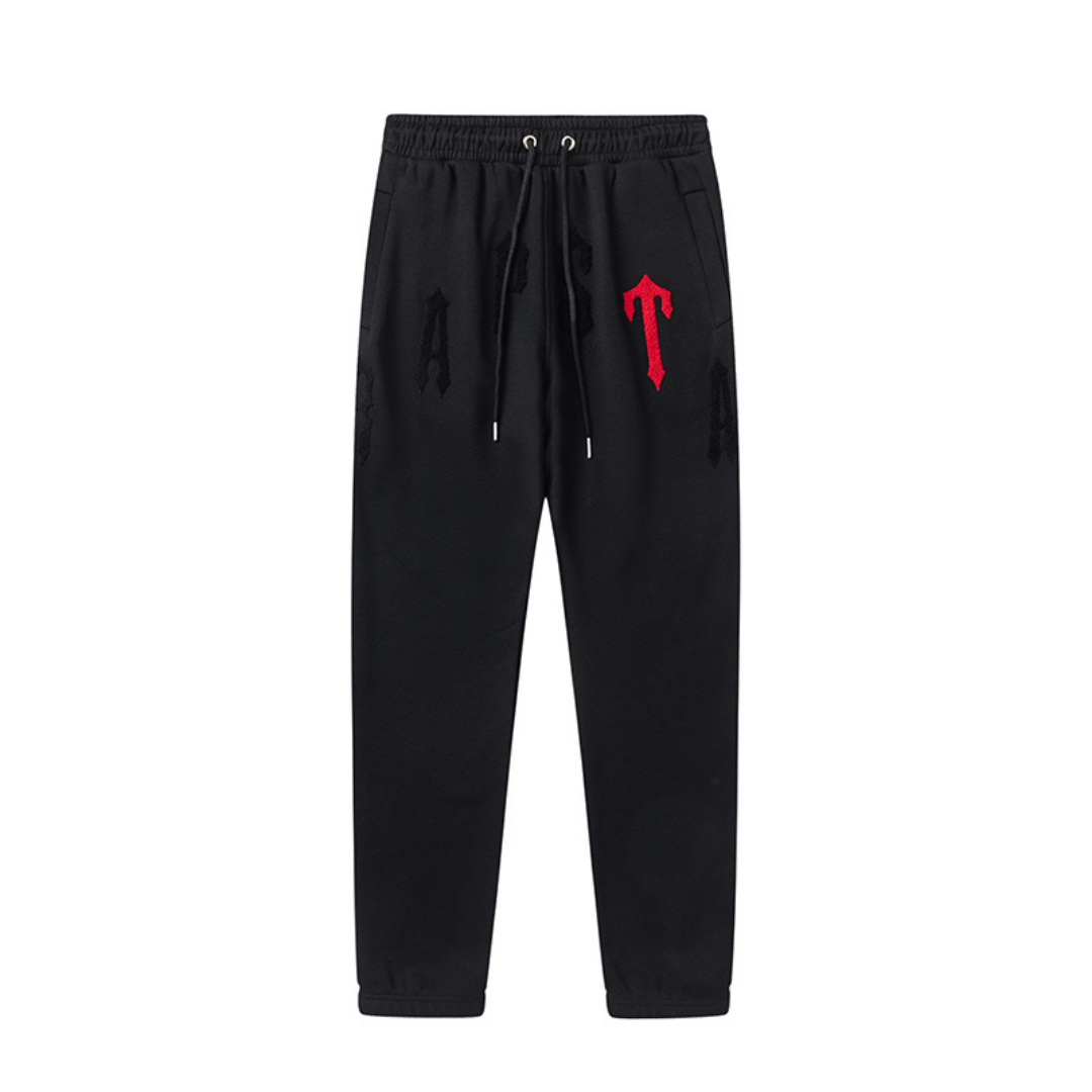 Trapstar Decoded Arch 2.0 Roter Streetwear Jogginganzug Set – Komfort & Stil