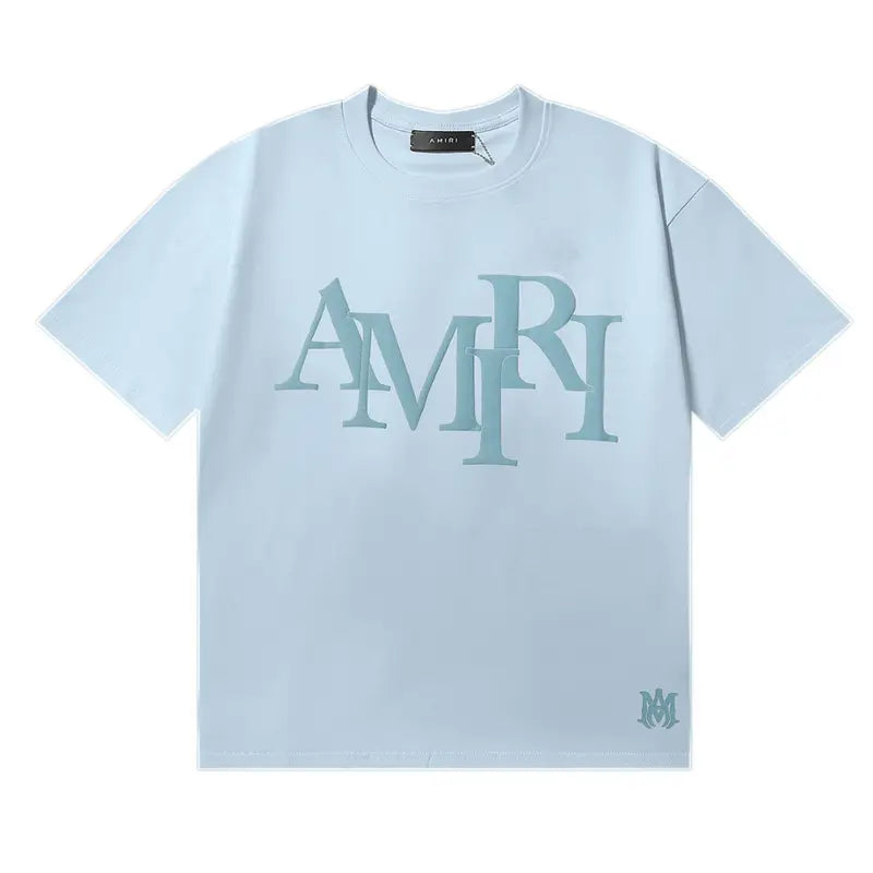 Amiri Monogramm T-Shirt Schwarz – Luxuriöser Streetwear-Stil für Herren