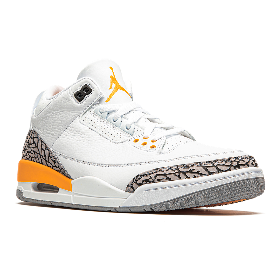 Ikonischer Air Jordan 3 Retro WMNS 'Laser Orange' Damen Sneaker – Stilvoller Komfort