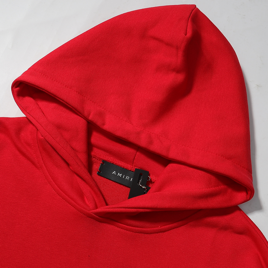Amiri Bones Luxus Kapuzenpullover – Stylischer Designer Hoodie mit Knochen-Print für Herren