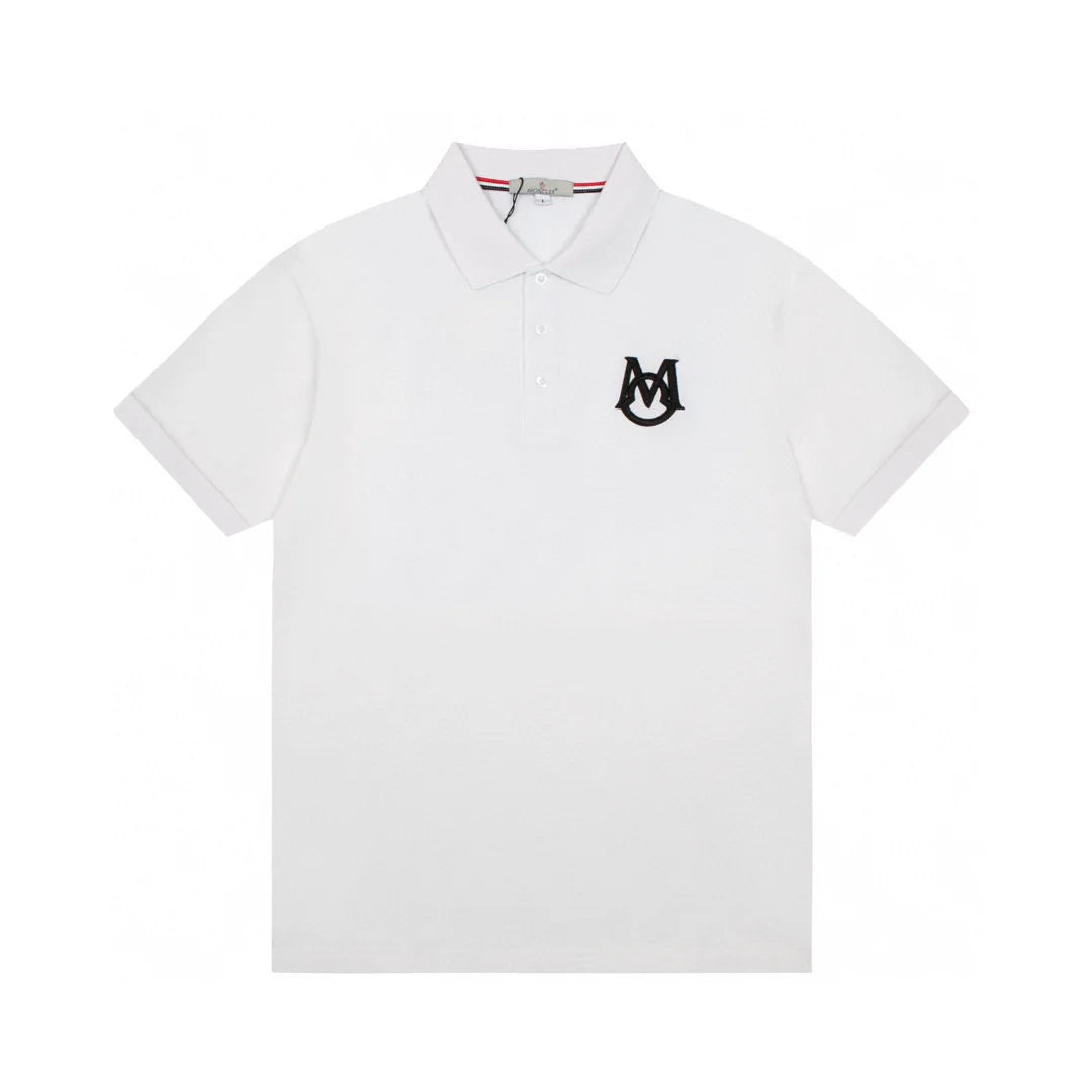 Luxuriöses Moncler Herren Polo-Shirt – Klassischer Stil mit Logo-Stickerei