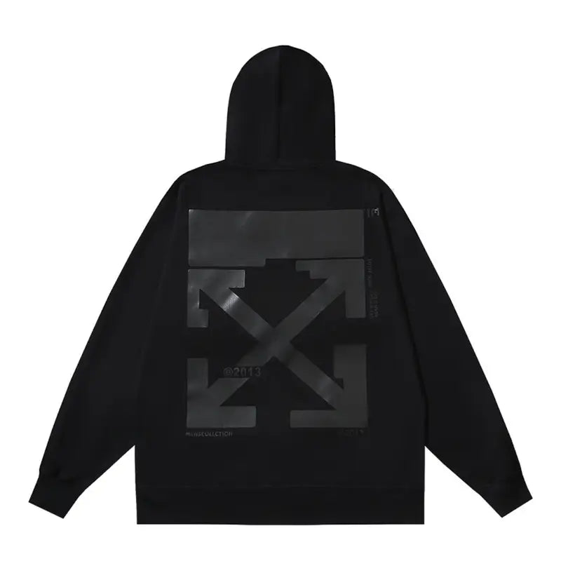 OFF-WHITE Exklusiver Monogramm Hoodie – Luxuriöser Streetwear Stil für Herren