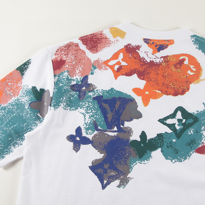 Luxuriöses Louis Vuitton T-Shirt für Herren, Exklusives Designer Shirt mit Markenlogo