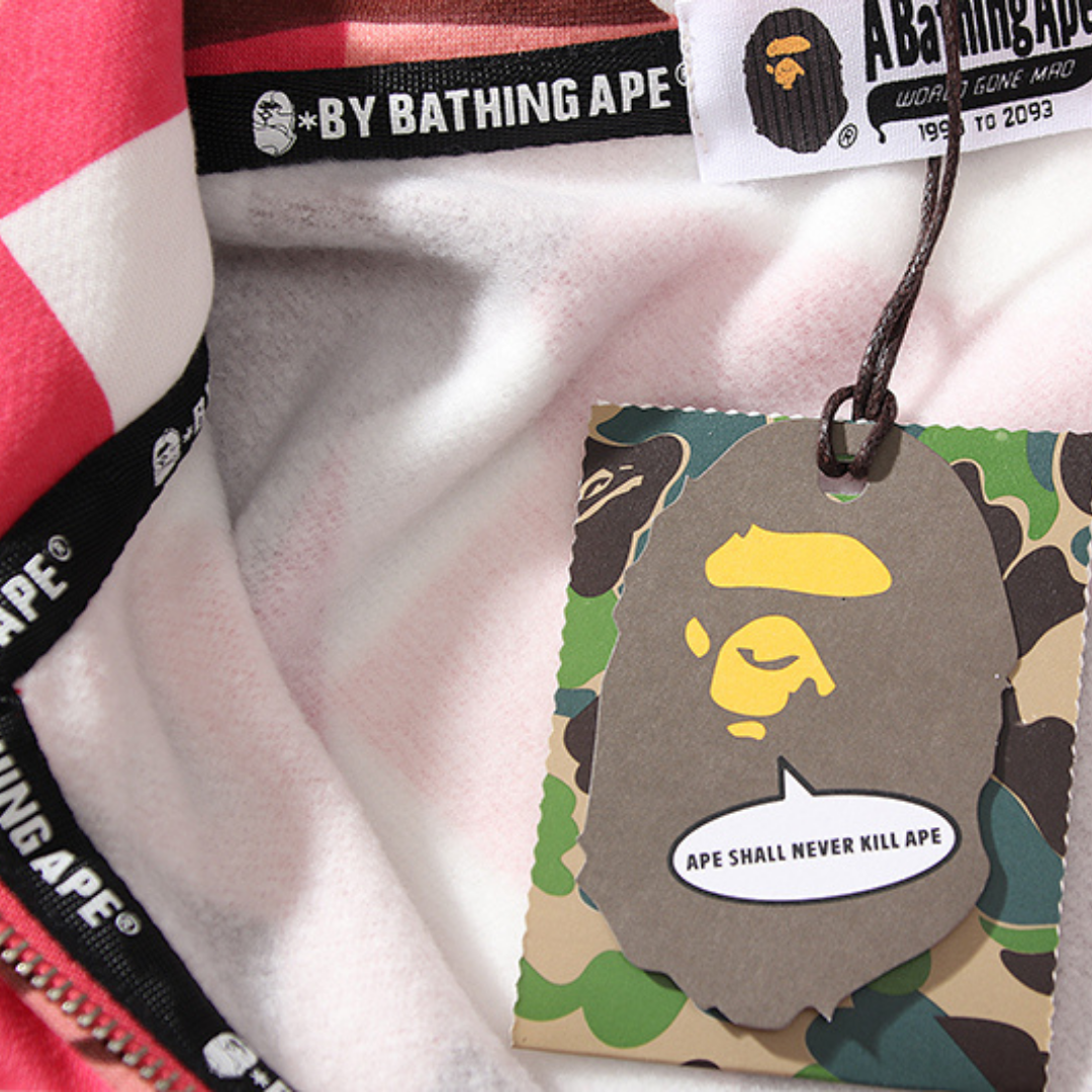 BAPE Streetwear Hai Camo Hoodie – Exklusiver Japanischer Kapuzenpullover für Herren