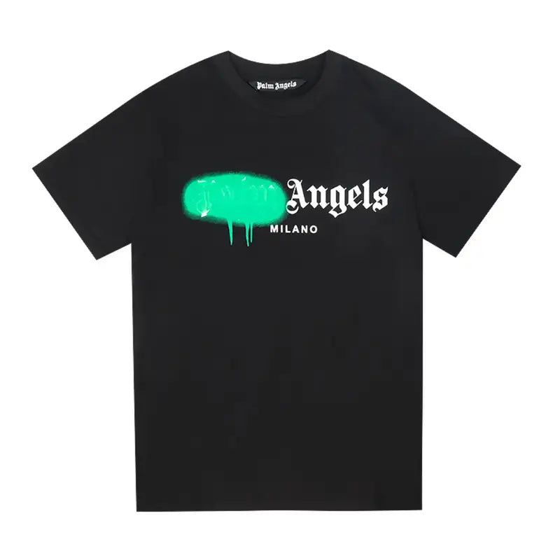 Exklusives Palm Angels Milano T-Shirt: Premium Baumwolle, Stylischer Print, Luxus Streetwear für Herren
