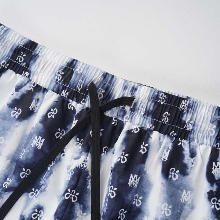 Amiri Monogramm Luxus Short Set Herren – Stilvoller Streetwear Freizeitanzug Exklusiv