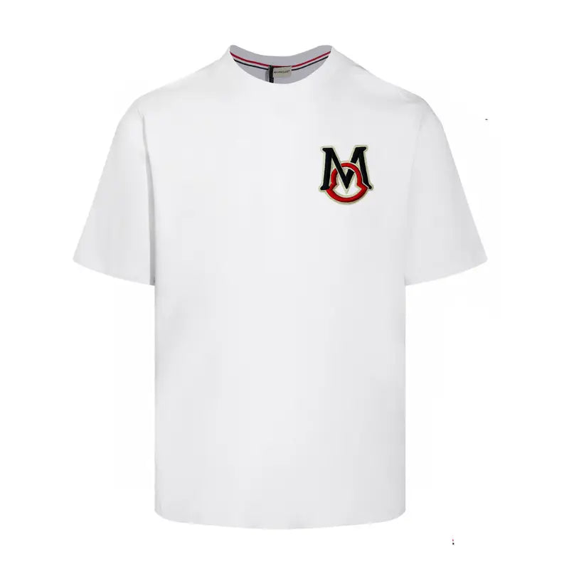 Moncler Monogramm T-Shirt für Herren – Premium Baumwolle – Stilvoller Logo Print