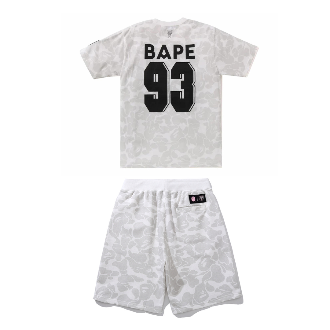 Bape Miami Streetwear Set: Stylisches T-Shirt & Shorts für Herren, Bequem