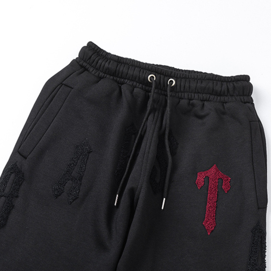 Exklusiver Trapstar Gradient Rot Secret Trainingsanzug – Stilvoller Streetwear-Look für Ihn