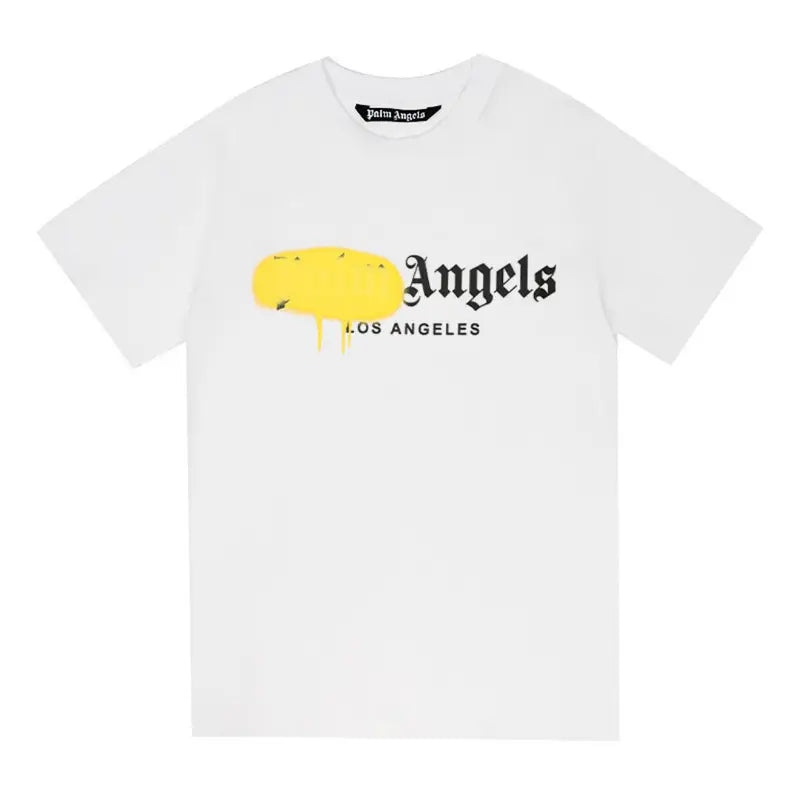 Lässiges Palm Angels Los Angeles Herren T-Shirt aus Baumwolle mit Logo-Print