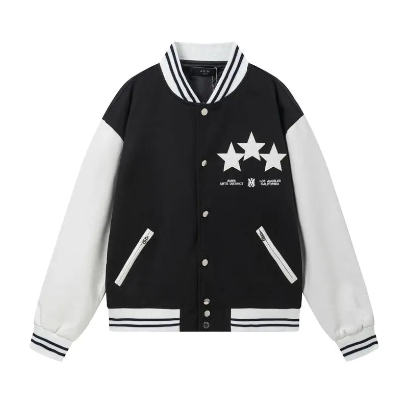 Luxuriöse Amiri Allstar Varsity Jacke – Erstklassiger Streetwear-Stil für Herren