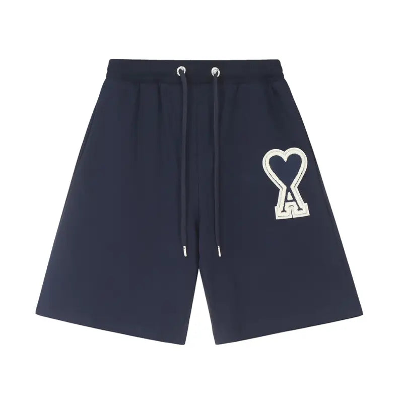 AMI Paris Herren Shorts Elegante Baumwolle Freizeit Bermuda Kurze Hose Sommer