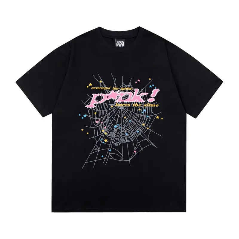 Stylisches SP5DER T-Shirt Hochwertige Baumwolle Bequemer Streetwear Look Unisex