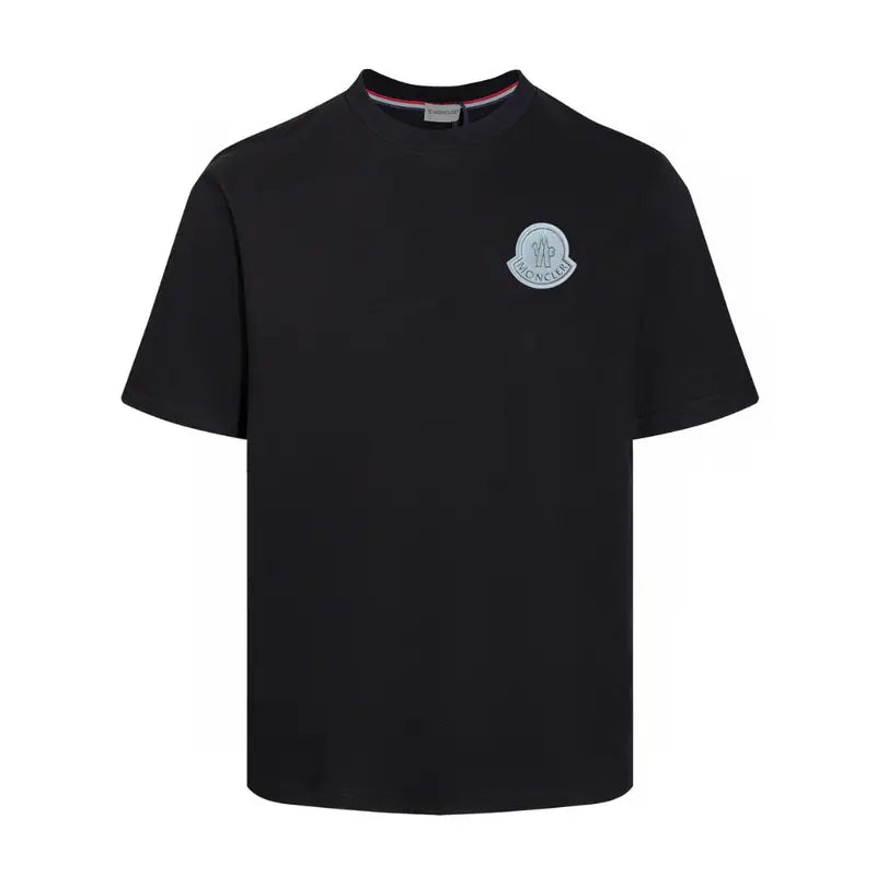 Moncler Luxuriöses T-Shirt Herren – Hochwertiges Baumwoll-Monogramm-Design für Stil