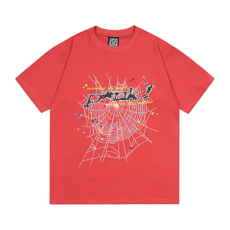 SP5DER Young Thug Signature Streetwear Designer T-Shirt – Urbanes Fashion Statement