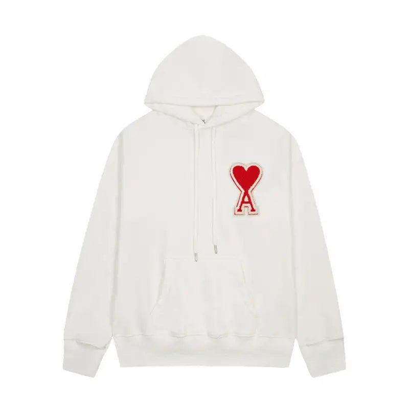 AMI Paris Unisex Kapuzenpullover Eleganter Hoodie für Stilvolle Auftritte