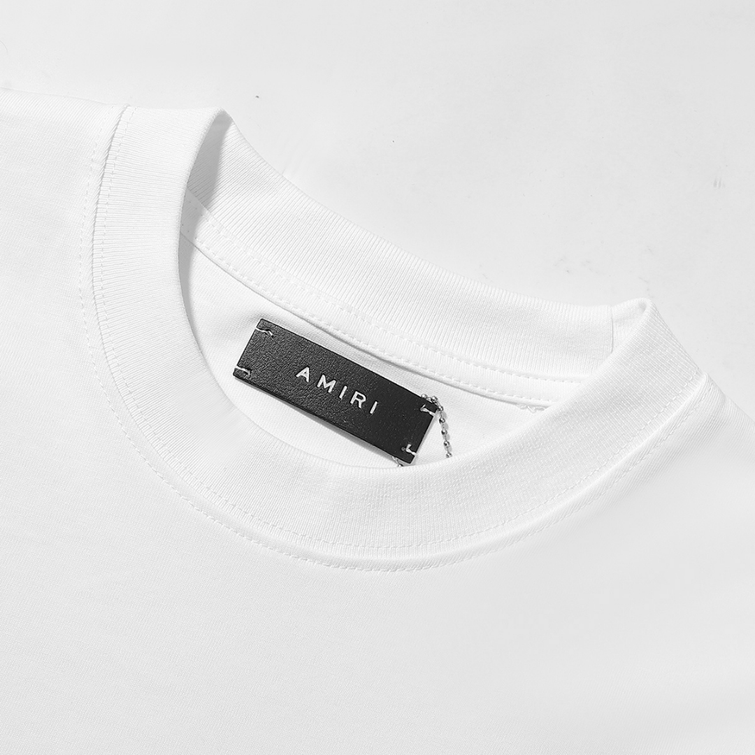 Amiri Luxus T-Shirt: Exklusiver Rock'n'Roll LA Street Style für Herren