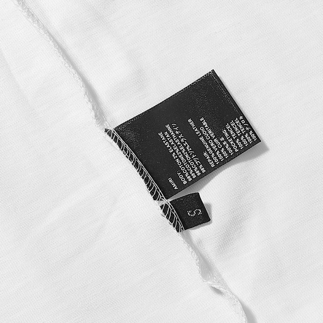 Amiri Luxus T-Shirt: Exklusiver Rock'n'Roll LA Street Style für Herren