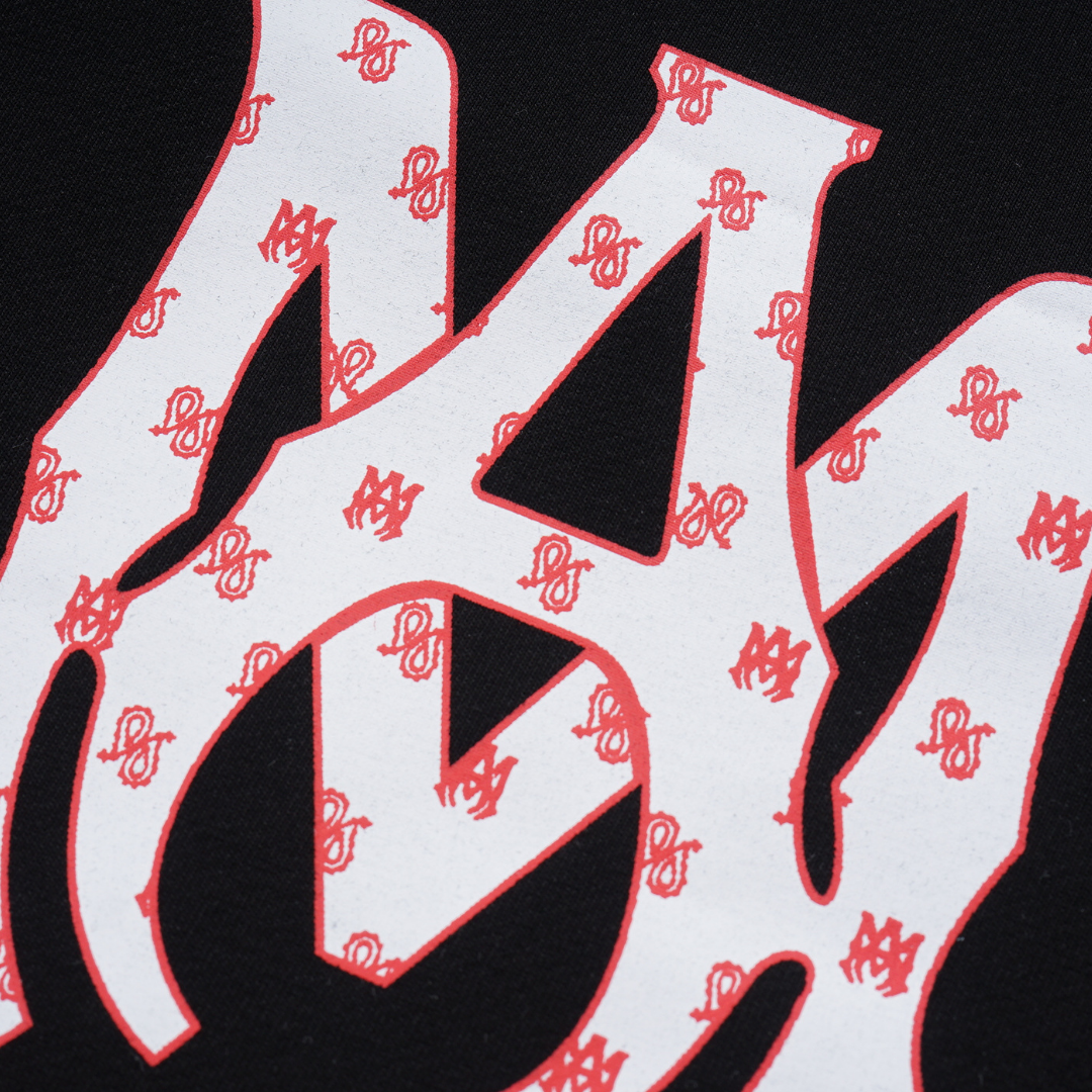 Exklusive Amiri Herren Shorts: Luxuriöse Rock'n'Roll-Baumwolle für Lässigen Streetstyle