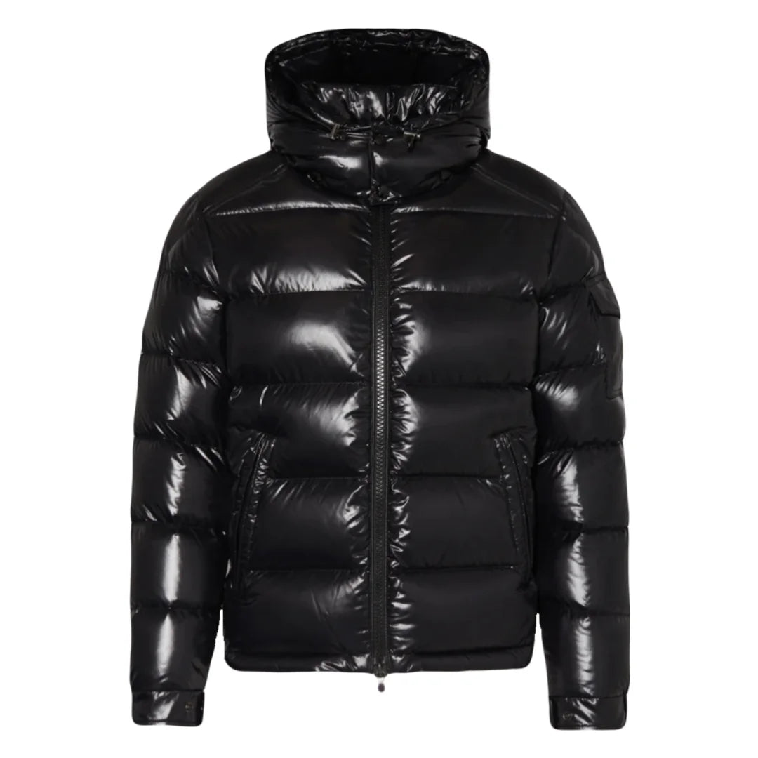 Moncler Maya Herren Daunenjacke – Warme, luxuriöse Winterjacke mit Stil