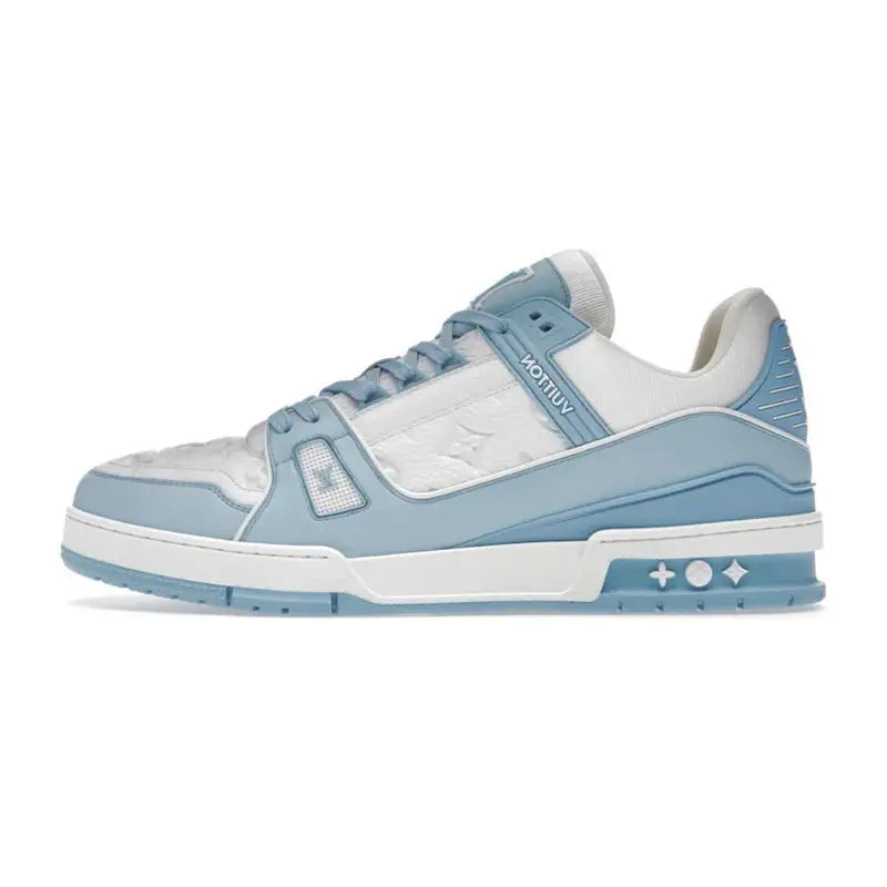 Luxuriöser Louis Vuitton Trainer Sneaker Blau - Stilvoller Komfort für Herren
