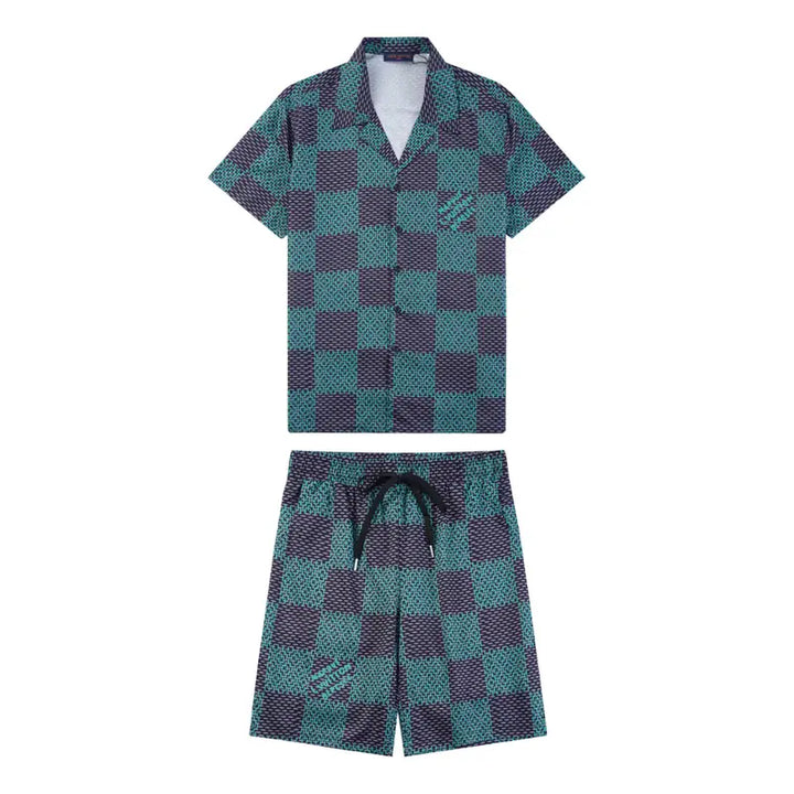 Luxuriöses Louis Vuitton Kurzset: Stilvoller Sommer-Komfort für den modernen Trendsetter