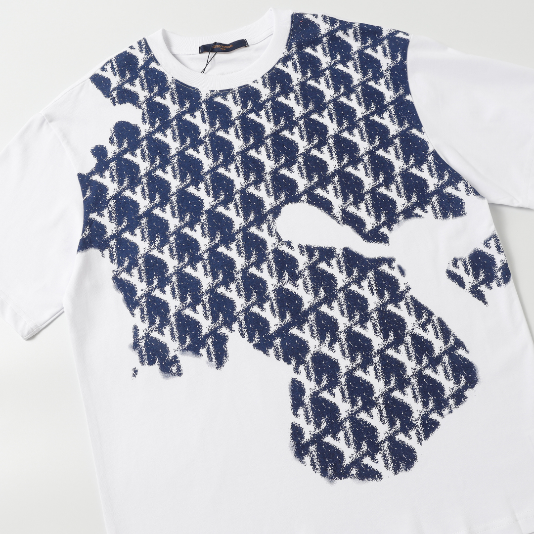 Exklusives Louis Vuitton Designer T-Shirt – Premium Baumwolle für unvergleichlichen Stil und Komfort