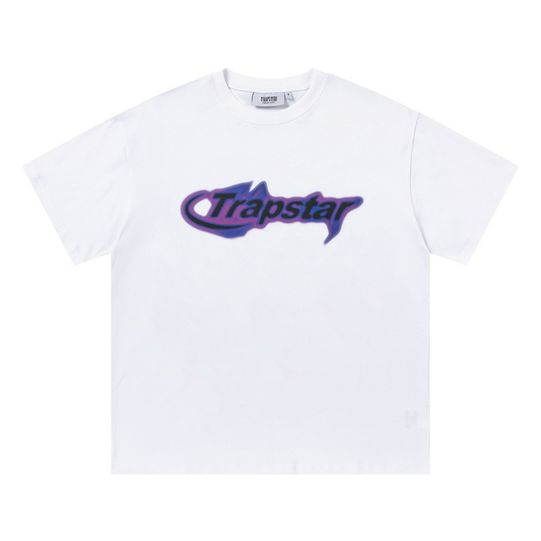 Trapstar Decoded Gradient Logo T-Shirt: Lässiges Streetwear Design, Hochwertige Baumwolle, Unisex