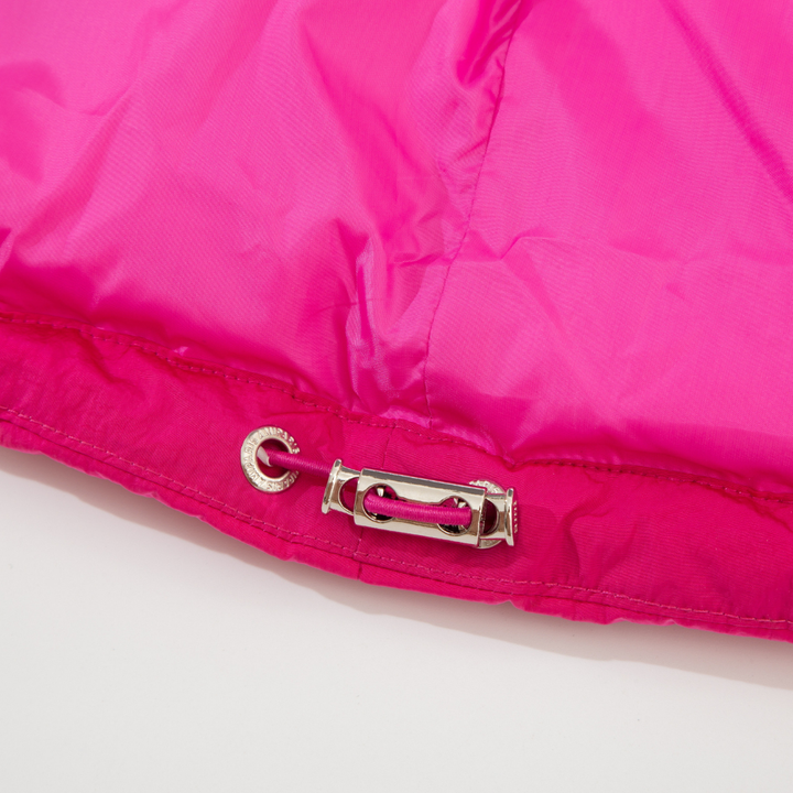 Luxuriöse AMI Paris Damen Rosa Pufferjacke: Trendige Wärme für Stilbewusste