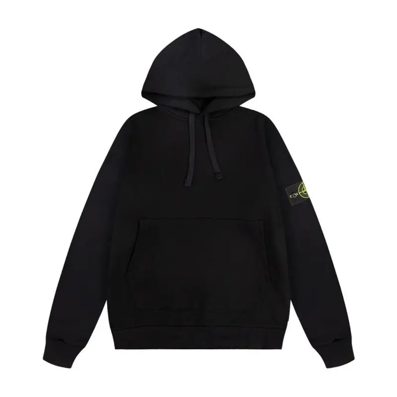 Stone Island Herren Hoodie – Premium Baumwolle, Ikonischer Kompass, Urbaner Streetwear Stil