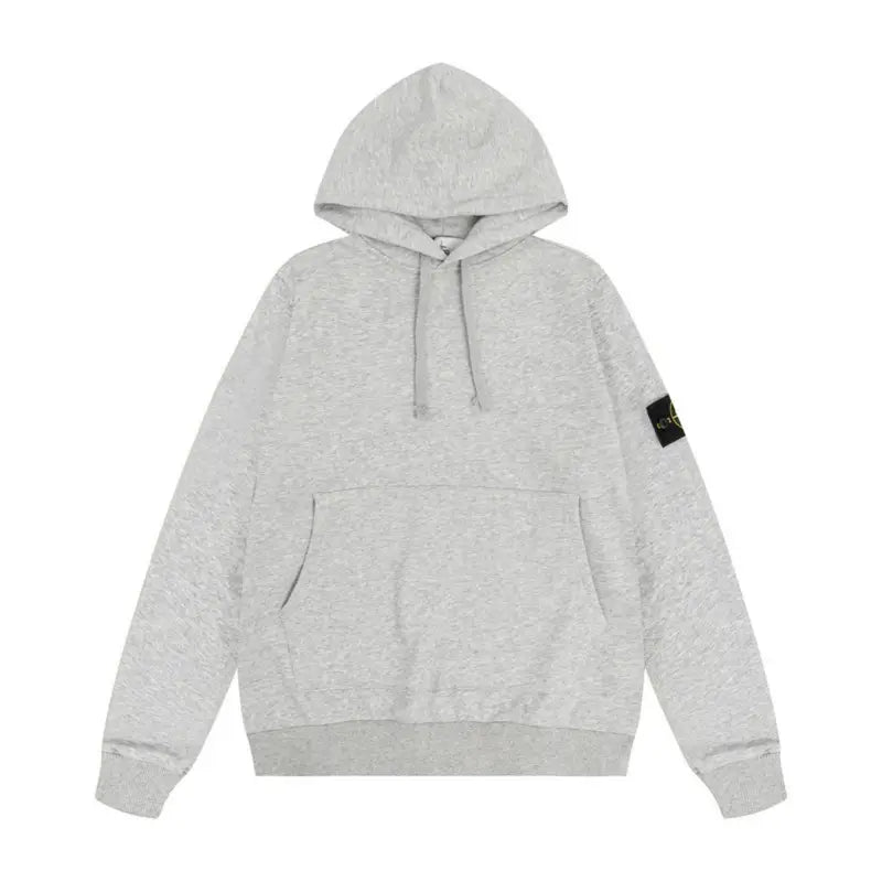 Stone Island Herren Kapuzenpullover: Innovativer Stoff, ikonischer Kompass-Patch, urbaner Style