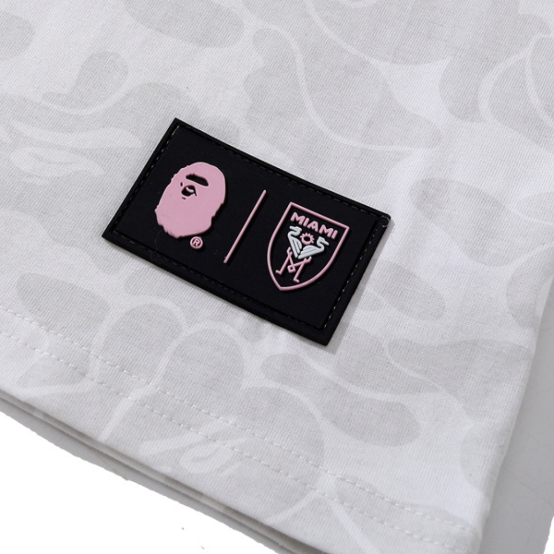 Bape Miami Streetwear Set: Stylisches T-Shirt & Shorts für Herren, Bequem