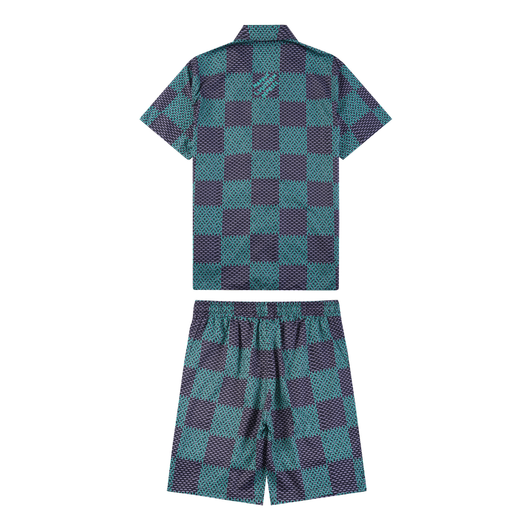 Luxuriöses Louis Vuitton Kurzset: Stilvoller Sommer-Komfort für den modernen Trendsetter