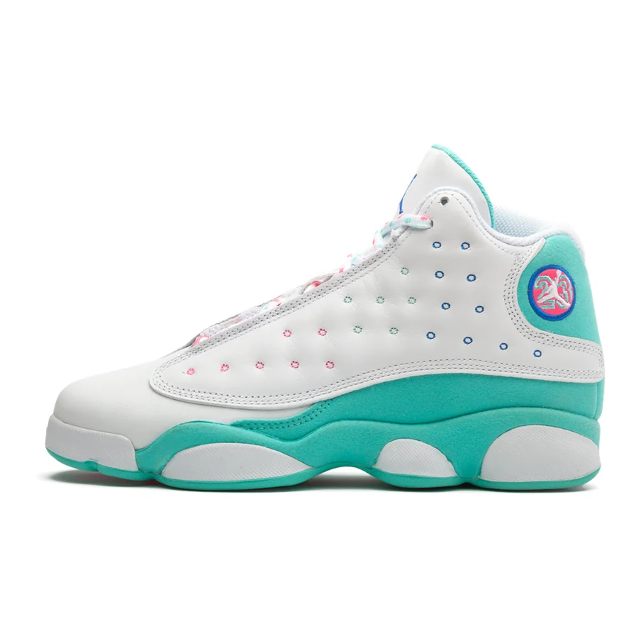 Air Jordan 13 GS 'Aurora Green' Kinder Sneaker – Bunter Stil, Top Komfort