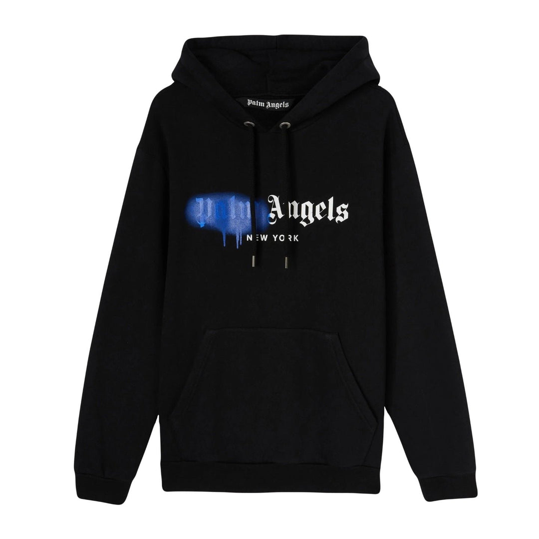 Luxuriöser Palm Angels New York City Logo Hoodie – Premium Streetwear Kapuzenpullover