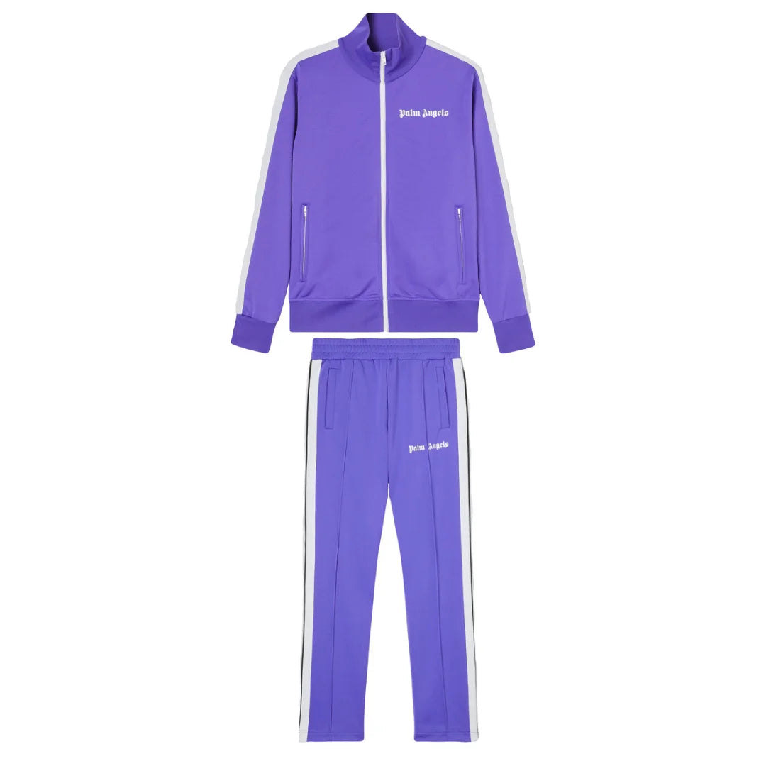 Palm Angels Lila Luxus Trainingsanzug - Stylisch, Sportlich, Komfortabel Designer Set