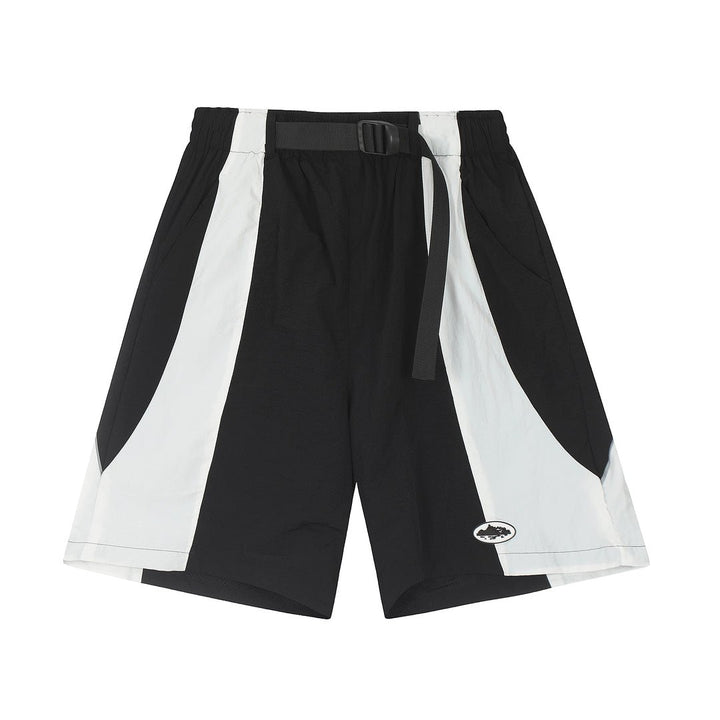Exklusives Corteiz Schwarzes Streetwear Set – Stylisches Oberteil und Hose