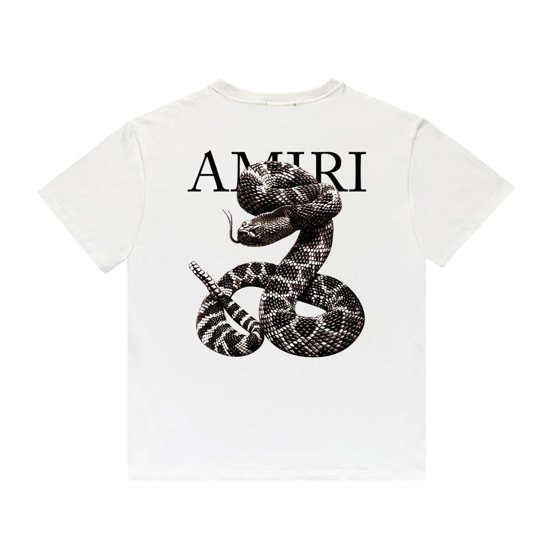 Luxuriöses Amiri Schlangen T-Shirt: Stilvoll, Bequem, Exklusiver Designer-Look