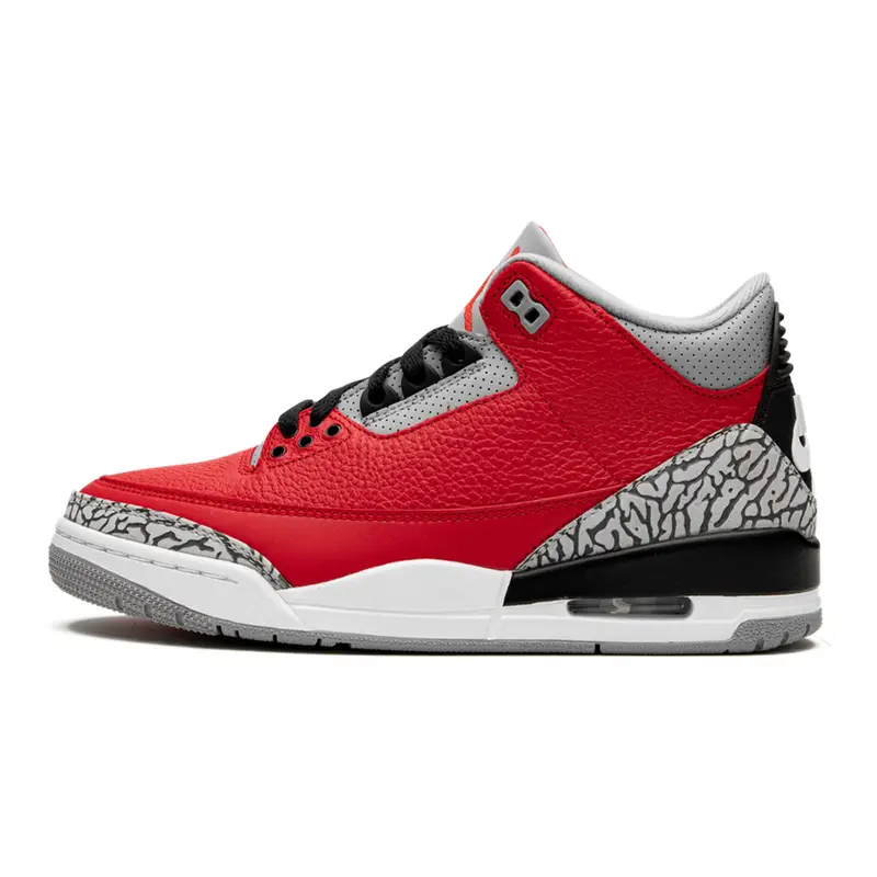 Air Jordan 3 Retro 'Red Cement/Unite' – Legendärer Sneaker mit ikonischem Design