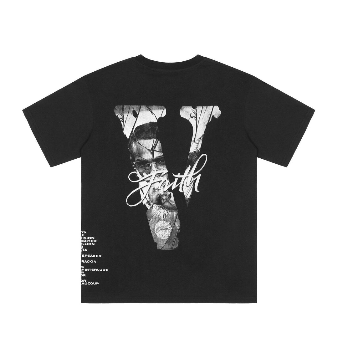 V-LONE Rauch Urban Streetwear T-Shirt – Auffälliges Design Baumwolle Unisex Top