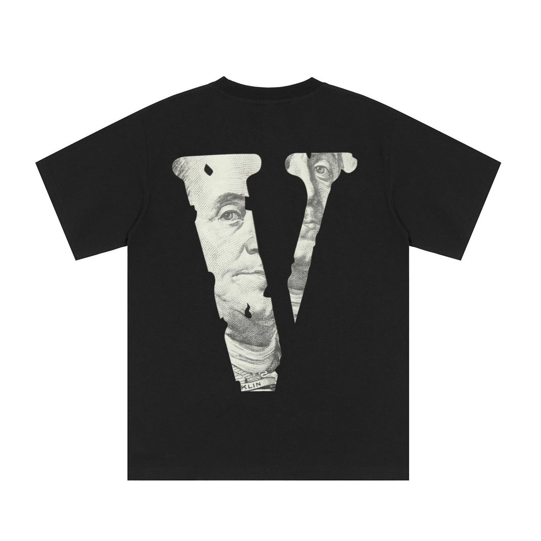 V-LONE Hustler Statement T-Shirt: Urbaner Style für kühne Individualität in Baumwolle