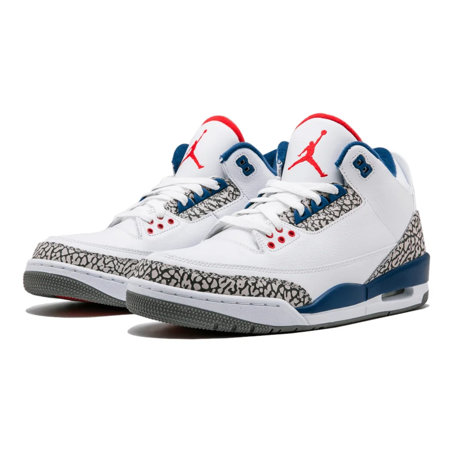 Nike Air Jordan 3 Retro OG 'True Blue' Herren Klassiker Sneaker