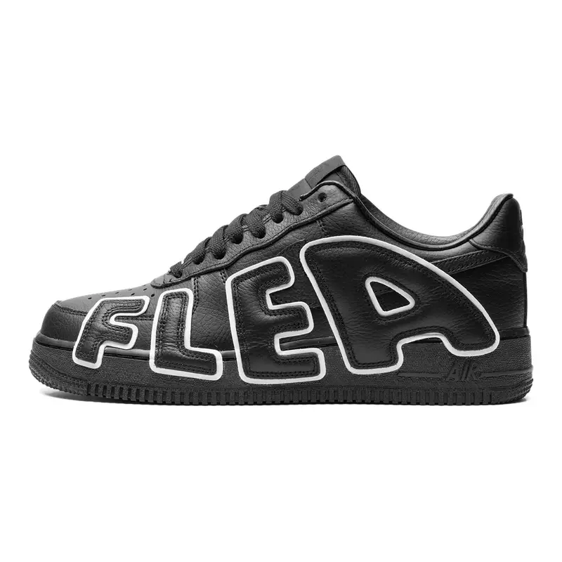 Nike Air Force 1 CPFM Black: Exklusiver Sneaker mit auffälligem 'FLEA' Design