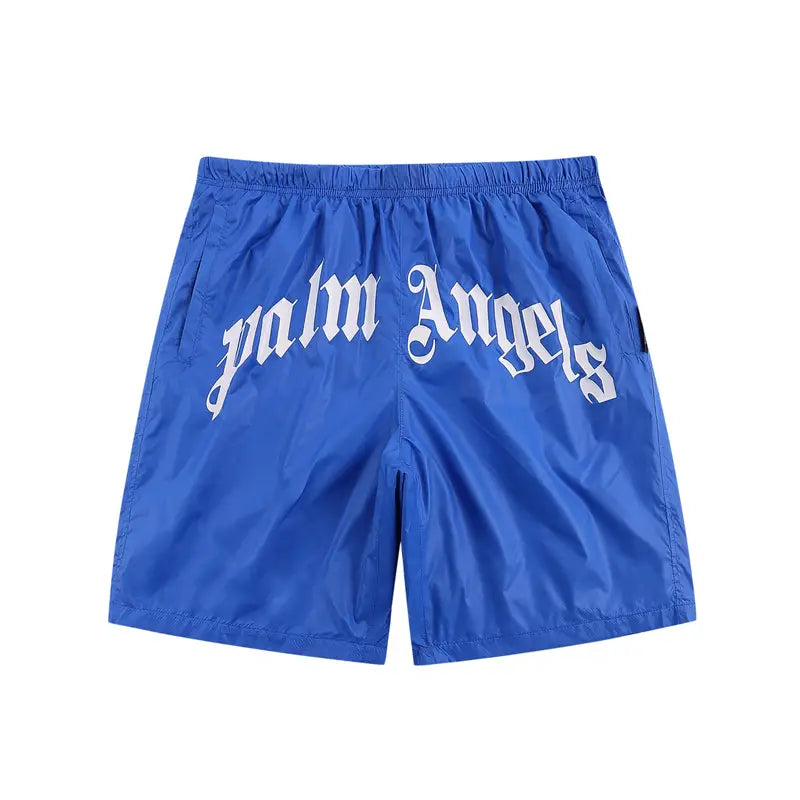 Palm Angels Blaue Luxus Badeshorts Herren – Stilvolle Designer Schwimmshorts