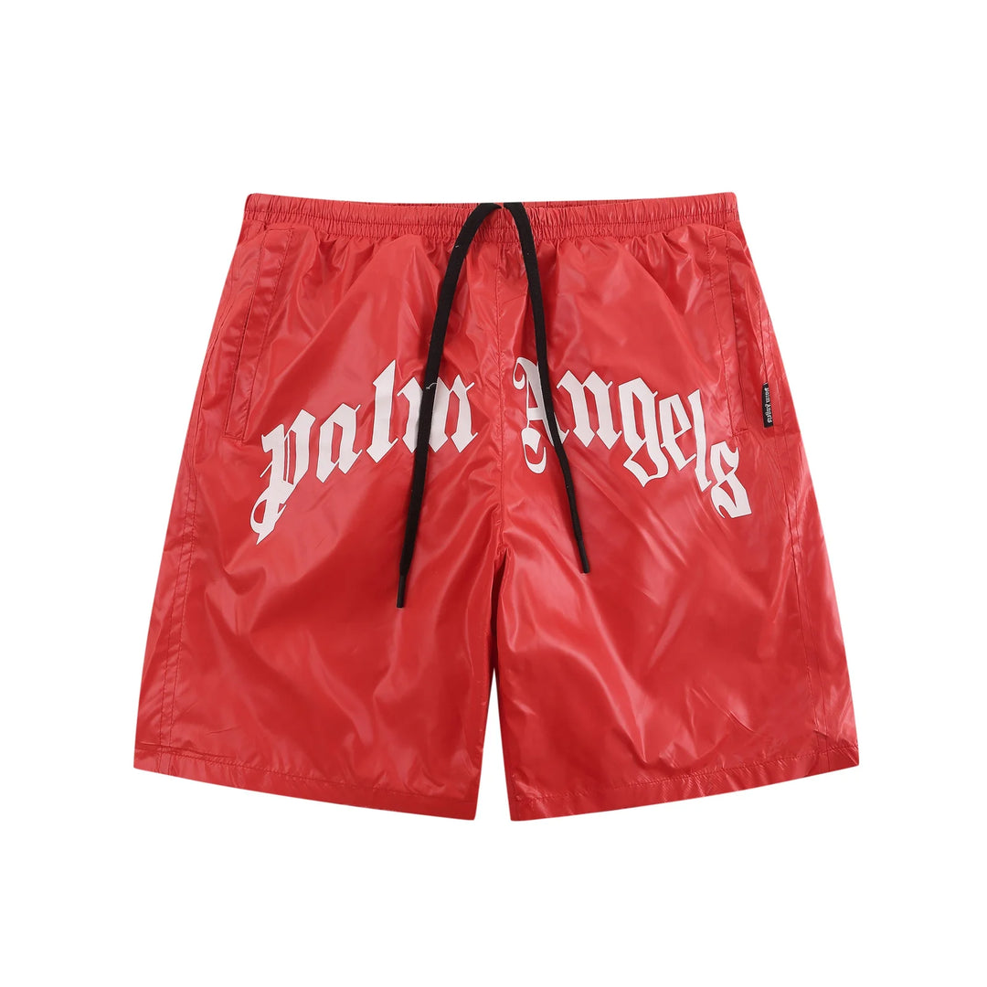 Palm Angels Luxus Rote Badeshorts für Herren – Stilvolles, schnelltrocknendes Designer-Schwimmen