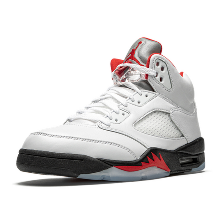 Air Jordan 5 Retro Fire Red Silver Tongue 2020: Legendärer Sneaker mit Nike Air Branding