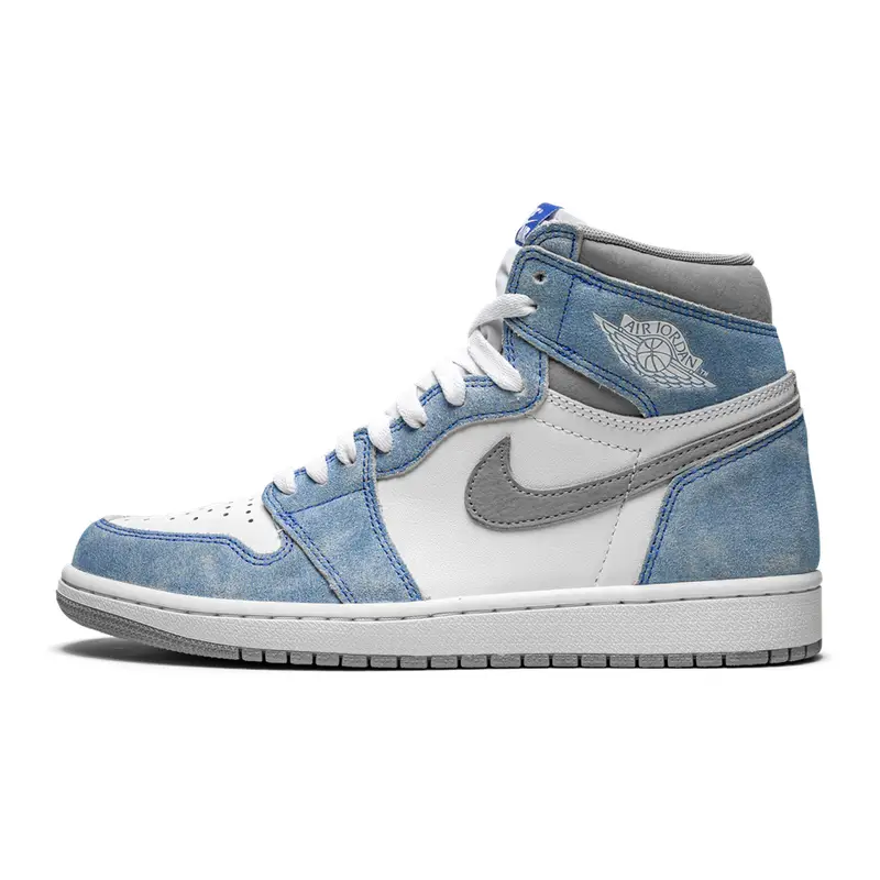 Legendärer Air Jordan 1 Retro High OG Hyper Royal Leder Sneaker für Herren