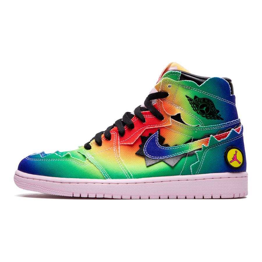 Air Jordan 1 Retro High OG J Balvin – Farbenfroher Canvas Sneaker