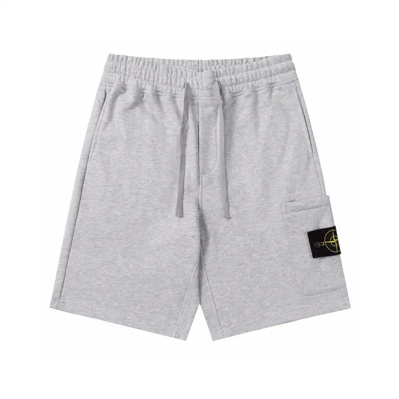 Stone Island Monochromatische Herren Shorts – Stilvoller Designer Komfort für Freizeit